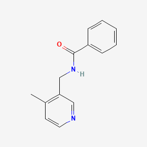 Benzamide, N-((4-methyl-3-pyridyl)methyl)-