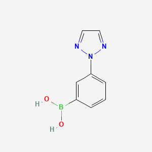 [3-(Triazol-2-yl)phenyl]boronic acid