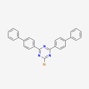 2,4-Di([1,1'-biphenyl]-4-yl)-6-bromo-1,3,5-triazine