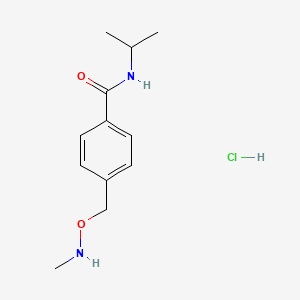 4-(methylaminooxymethyl)-N-propan-2-yl-benzamide