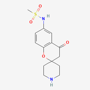 N-(4-Oxospiro[chroman-2,4'-piperidin]-6-yl)methanesulfonamide