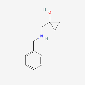 1-((Benzylamino)methyl)cyclopropan-1-OL