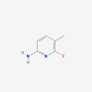 molecular formula C6H7FN2 B13991245 6-Fluoro-5-methylpyridin-2-amine 