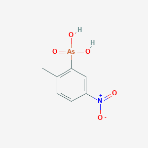 (2-Methyl-5-nitrophenyl)arsonic acid