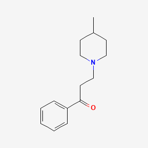 3-(4-Methylpiperidin-1-yl)-1-phenylpropan-1-one