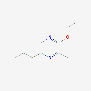 molecular formula C11H18N2O B13991734 5-sec-butyl-2-Ethoxy-3-methylpyrazine CAS No. 99784-15-3