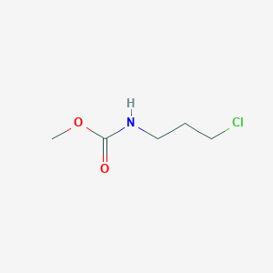 B13991815 Methyl (3-chloropropyl)carbamate CAS No. 63656-12-2