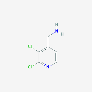 molecular formula C6H6Cl2N2 B13992126 (2,3-Dichloropyridin-4-yl)methanamine 