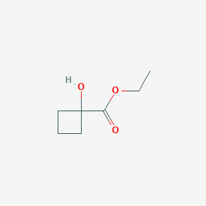 molecular formula C7H12O3 B13992520 Ethyl 1-hydroxycyclobutane-1-carboxylate 