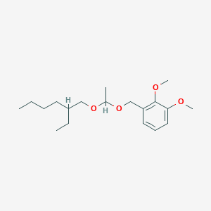 1-({1-[(2-Ethylhexyl)oxy]ethoxy}methyl)-2,3-dimethoxybenzene