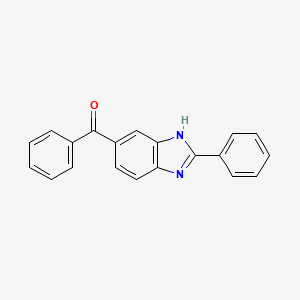 phenyl(2-phenyl-1H-benzimidazol-5-yl)methanone