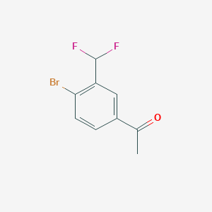 4'-Bromo-3'-(difluoromethyl)acetophenone