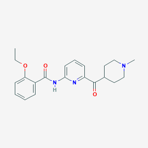 2-Ethoxy-N-[6-[(1-methyl-4-piperidinyl)carbonyl]-2-pyridinyl]benzamide