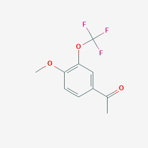 1-[4-Methoxy-3-(trifluoromethoxy)phenyl]ethanone