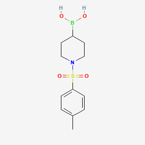 molecular formula C12H18BNO4S B13992750 (1-Tosylpiperidin-4-yl)boronic acid 