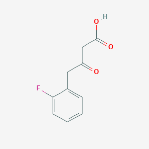 3-Oxo-4-(2-fluorophenyl)butanoic acid