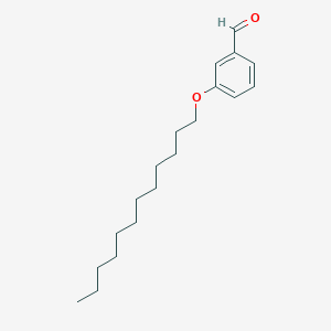 molecular formula C19H30O2 B13993398 Benzaldehyde, 3-(dodecyloxy)- CAS No. 24083-18-9