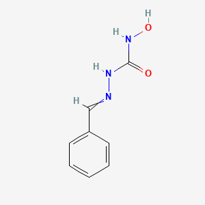 molecular formula C8H9N3O2 B13993616 N'-Benzylidene-N-hydroxycarbamohydrazonic acid CAS No. 21520-81-0