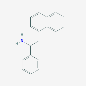 molecular formula C18H17N B13993932 I+/--Phenyl-1-naphthaleneethanamine CAS No. 211871-50-0