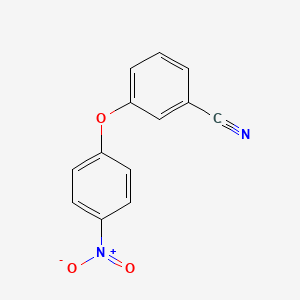molecular formula C13H8N2O3 B1399397 3-(4-nitrophenoxy)Benzonitrile CAS No. 17076-74-3