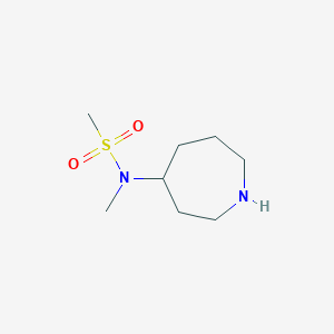 N-(azepan-4-yl)-N-methylmethanesulfonamide