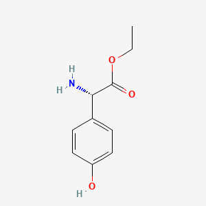 molecular formula C10H13NO3 B1399443 H-Phg(4-OH)-OEt CAS No. 43189-39-5