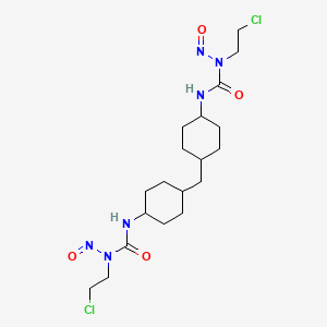 3,3'-(Methanediyldicyclohexane-4,1-diyl)bis[1-(2-chloroethyl)-1-nitrosourea]