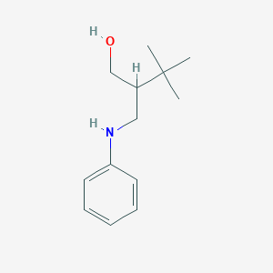 2-(Anilinomethyl)-3,3-dimethylbutan-1-ol