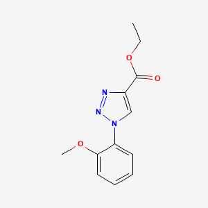 ethyl 1-(2-methoxyphenyl)-1H-1,2,3-triazole-4-carboxylate