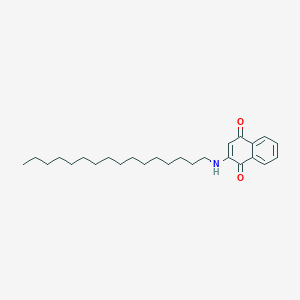 2-(Hexadecylamino)naphthalene-1,4-dione