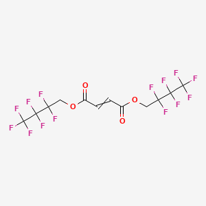 Bis(2,2,3,3,4,4,4-heptafluorobutyl) But-2-enedioate