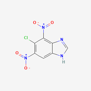 5-chloro-4,6-dinitro-1H-benzimidazole