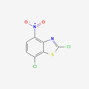 2,7-Dichloro-4-nitrobenzo[d]thiazole