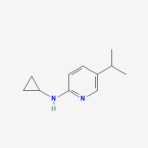 molecular formula C11H16N2 B1399522 N-cyclopropyl-5-isopropylpyridin-2-amine CAS No. 1093955-11-3