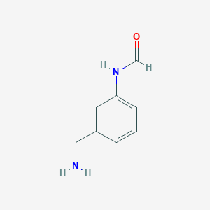 molecular formula C8H10N2O B13995236 N-(3-(Aminomethyl)phenyl)formamide CAS No. 918810-75-0