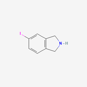 molecular formula C8H8IN B1399666 5-Iodoisoindoline CAS No. 905274-25-1
