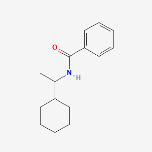 molecular formula C15H21NO B13996992 n-(1-Cyclohexylethyl)benzamide CAS No. 67404-89-1