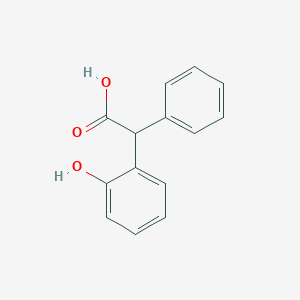 molecular formula C14H12O3 B13997020 (2-Hydroxyphenyl)(phenyl)acetic acid CAS No. 25173-82-4