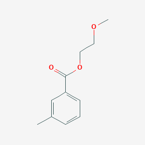 molecular formula C11H14O3 B13997045 2-Methoxyethyl 3-methylbenzoate CAS No. 5448-53-3