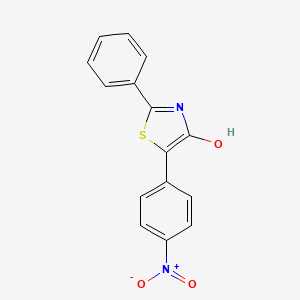 5-(4-Nitrophenyl)-2-phenyl-1,3-thiazol-4-ol