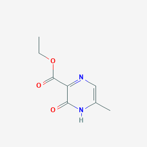 B139977 Ethyl 3-hydroxy-5-methylpyrazine-2-carboxylate CAS No. 141872-22-2