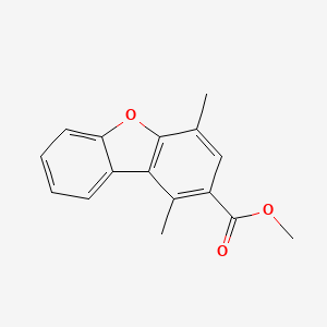 Methyl 1,4-dimethyldibenzo[b,d]furan-2-carboxylate