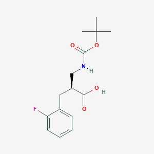 Boc-(s)-3-amino-2-(2-fluorobenzyl)propanoic acid