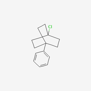 Bicyclo[2.2.2]octane, 1-chloro-4-phenyl-