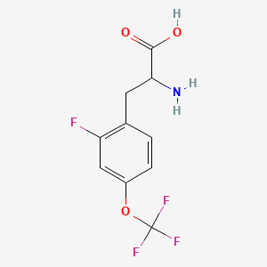 2-Fluoro-4-(trifluoromethoxy)-DL-phenylalanine