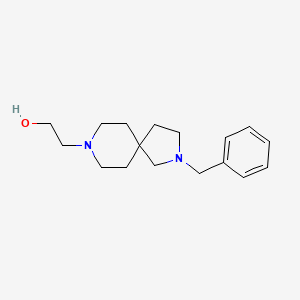 2-(2-Benzyl-2,8-diazaspiro[4.5]decan-8-yl)ethanol