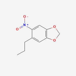 5-Nitro-6-propyl-1,3-benzodioxole