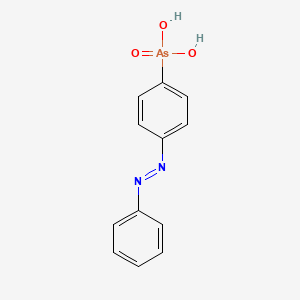 {4-[(e)-Phenyldiazenyl]phenyl}arsonic acid