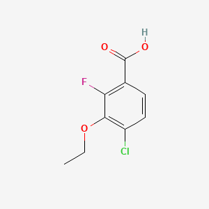4-Chloro-3-ethoxy-2-fluorobenzoic acid