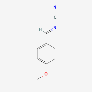 [(E)-(4-Methoxyphenyl)methylidene]cyanamide